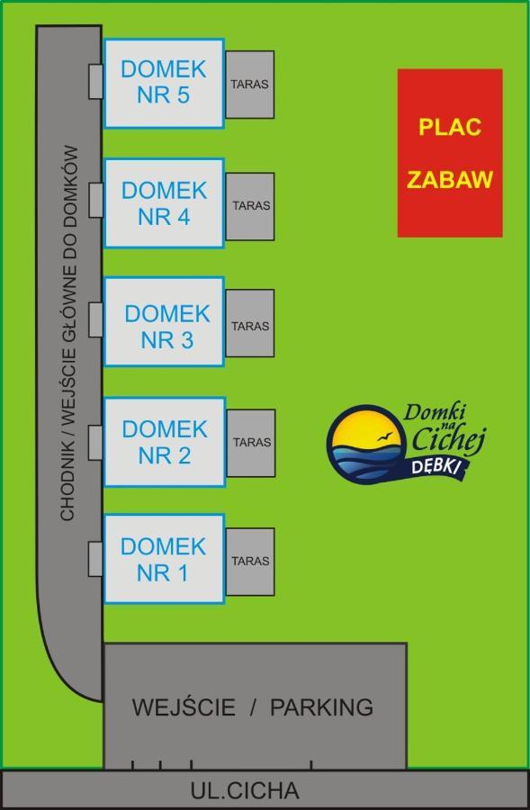 Domki Na Cichej Debki Luaran gambar